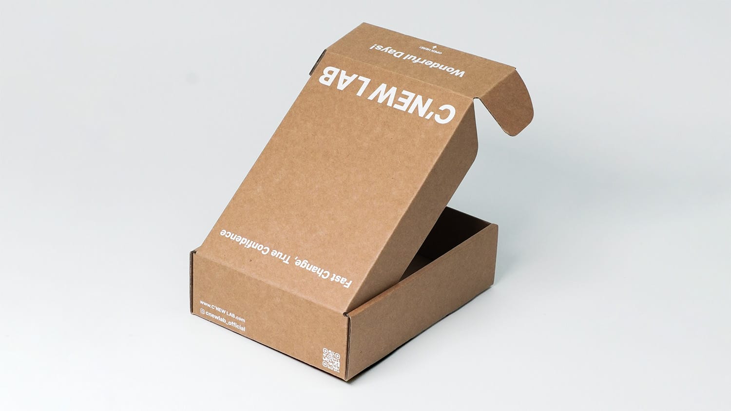 패커티브x씨뉴랩 소량 실크인쇄 뷰티 시딩박스 화장품 패키지 크라프트 박스 제작 정보