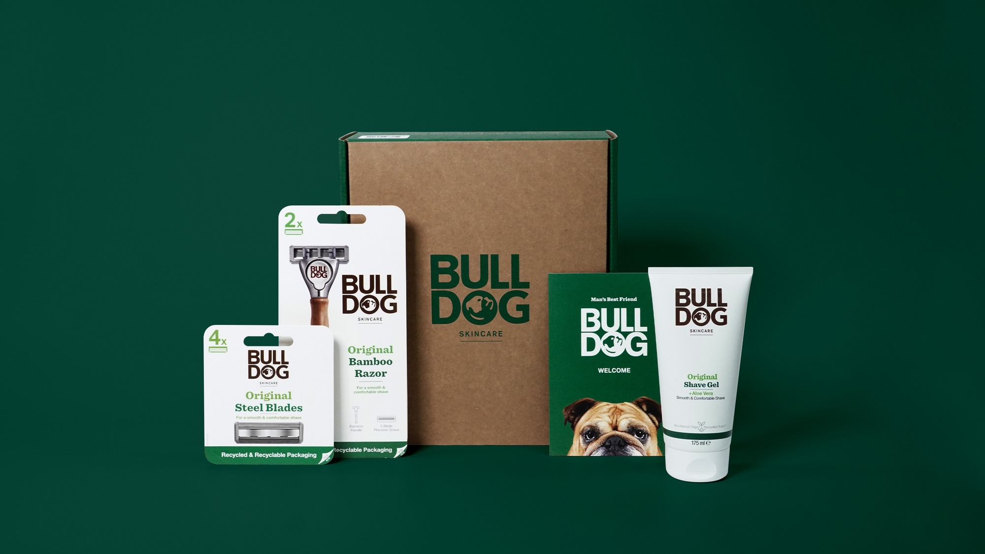 [패커티브 X 온누리스토어] 실크스크린 인쇄 소량제작, 영국 남성케어 1위 불독 쉐이빙 스타터 키트 제작 후기