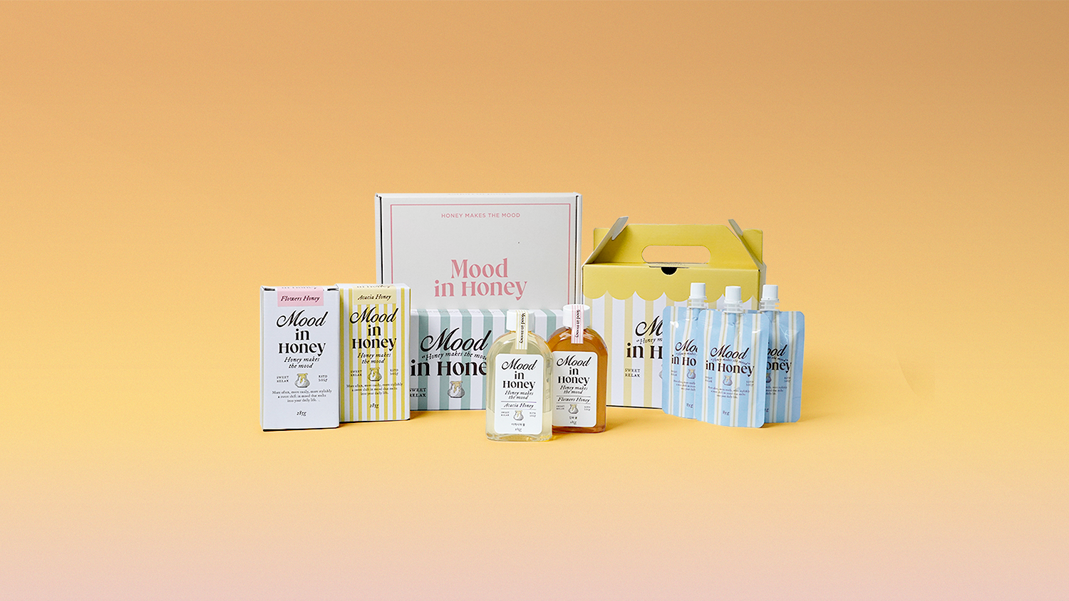 패커티브 x 무드인허니 꿀선물세트 골판지박스 제작 후기